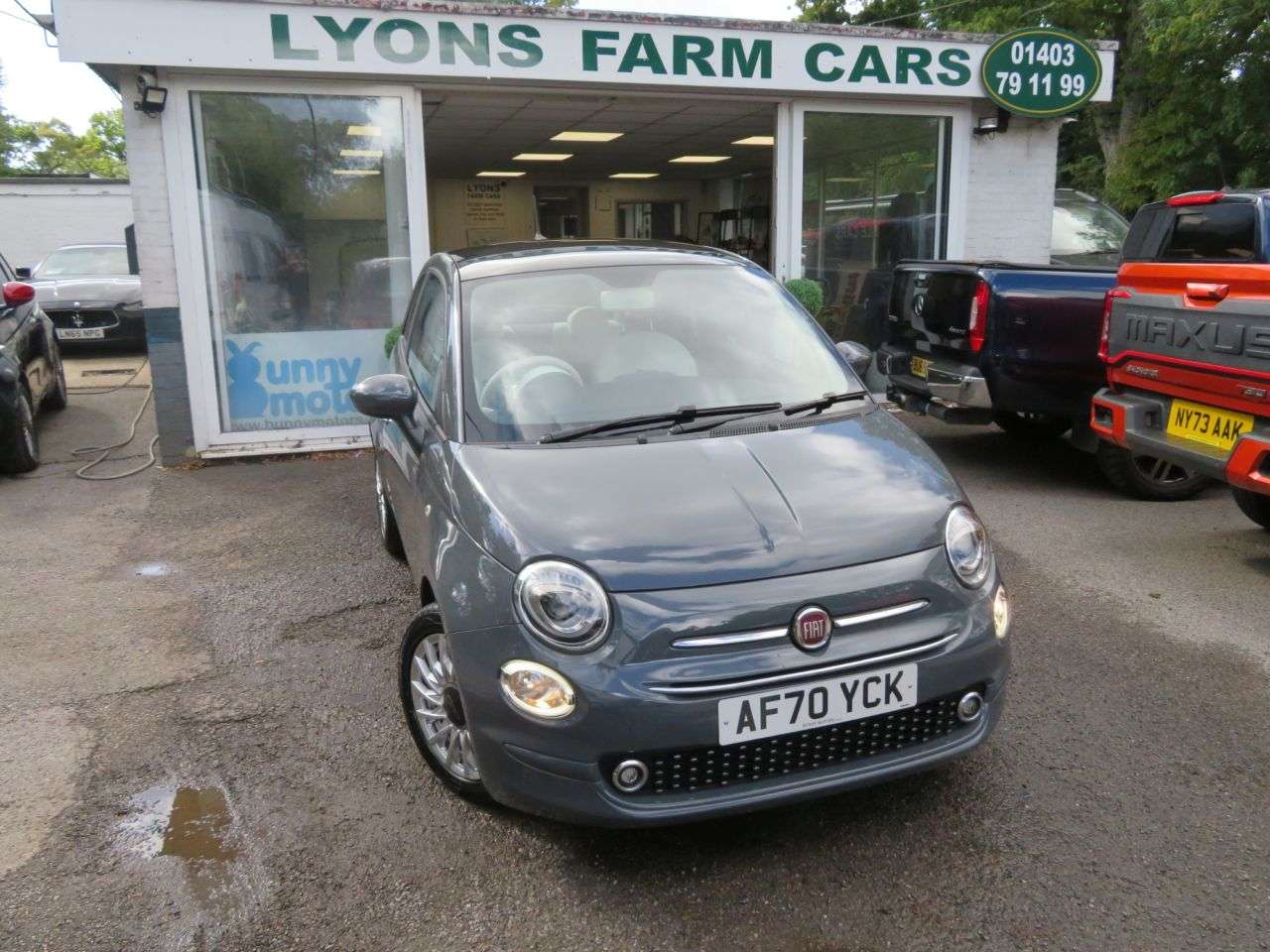 A 2020 FIAT 500 1.0 MHEV Lounge Hatchback 3dr Petrol Manual Euro 6 (s/s) (70 bhp) 7" APPLE A 2020 FIAT 500 1.0 MHEV Lounge Hatchback 3dr Petrol Manual Euro 6 (s/s) (70 bhp) 7" APPLE