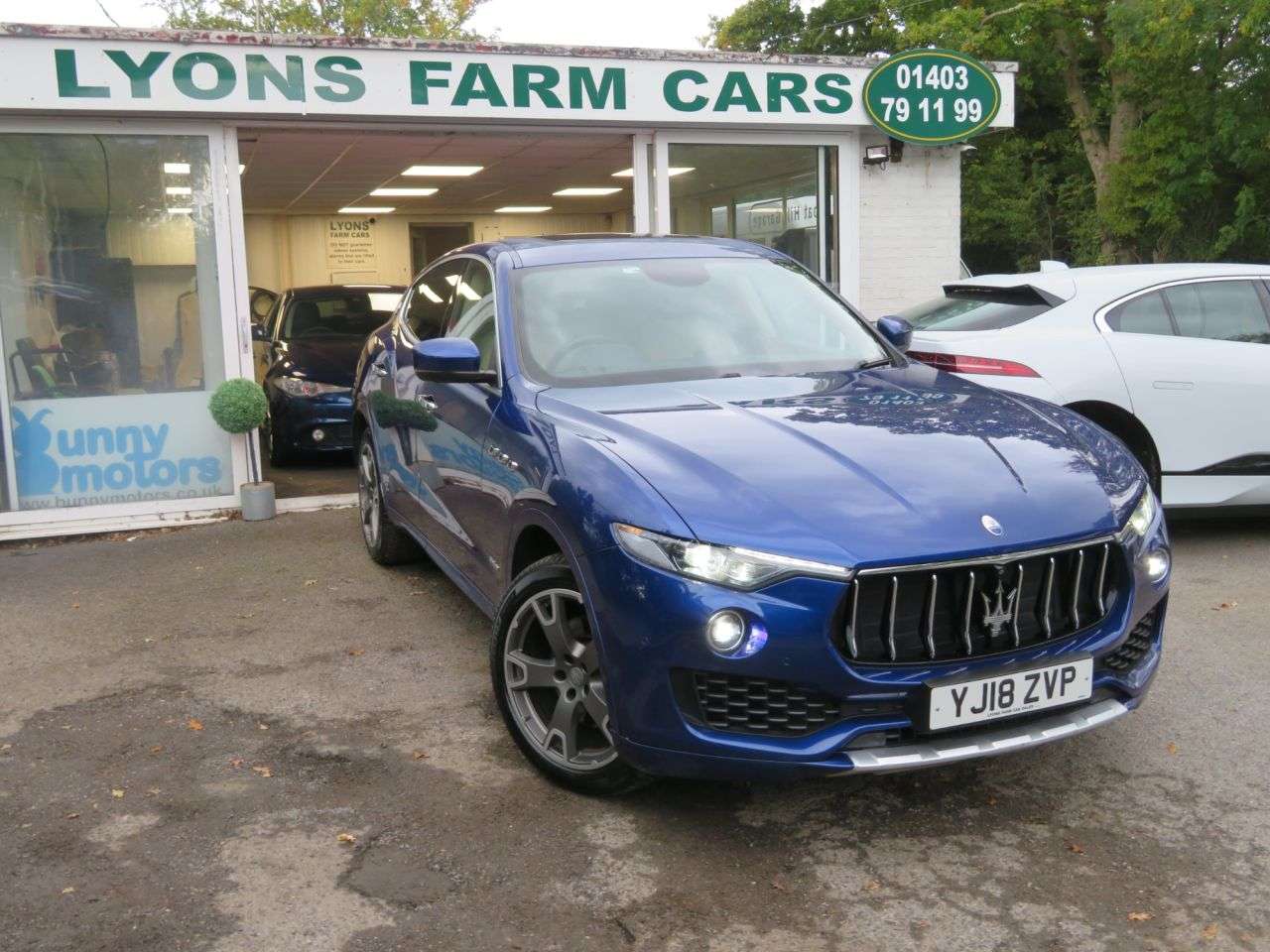 A 2018 MASERATI LEVANTE 3.0D V6 SUV 5dr Diesel ZF 4WD Euro 6 (s/s) (275 ps) Automatic Four Wheel Dr A 2018 MASERATI LEVANTE 3.0D V6 SUV 5dr Diesel ZF 4WD Euro 6 (s/s) (275 ps) Automatic Four Wheel Dr