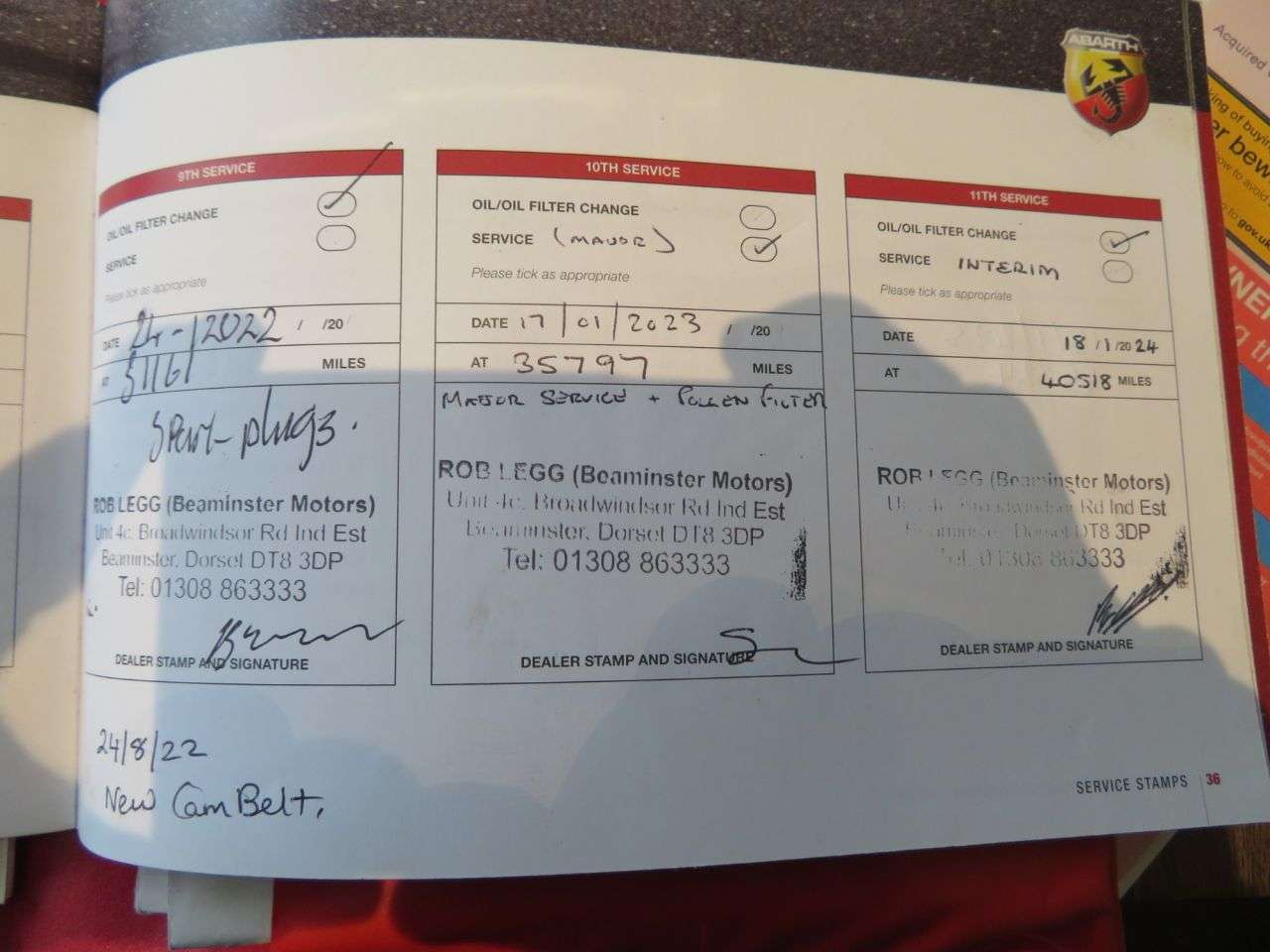 2011 ABARTH 595C 2011 ABARTH 595C