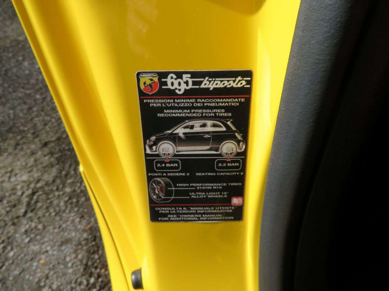 2016 ABARTH 695 2016 ABARTH 695