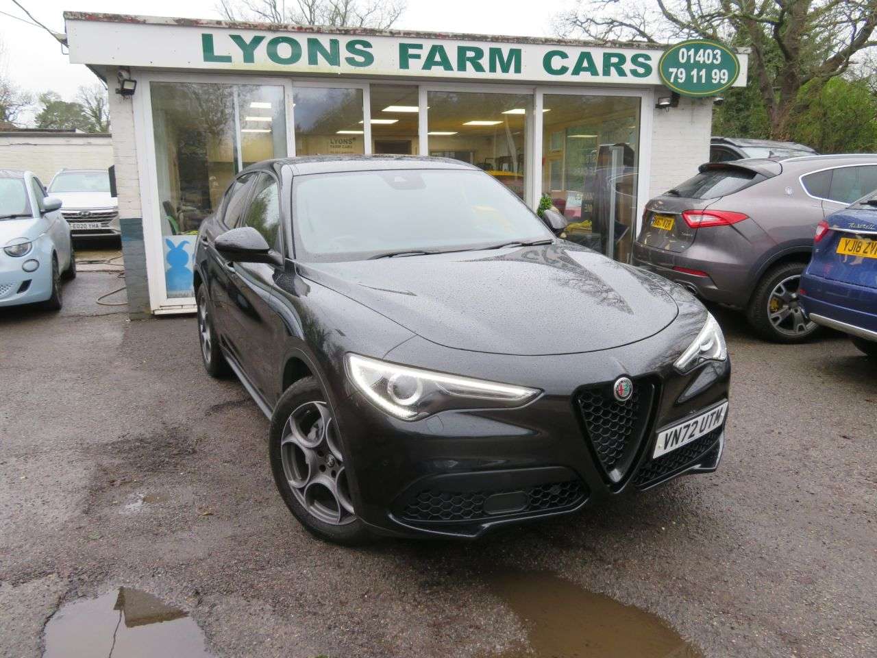 A 2022 ALFA ROMEO STELVIO 2.2 TD Sprint SUV 5dr Diesel Automatic Q4 All Wheel Drive Euro 6 (s/s) (190 A 2022 ALFA ROMEO STELVIO 2.2 TD Sprint SUV 5dr Diesel Automatic Q4 All Wheel Drive Euro 6 (s/s) (190