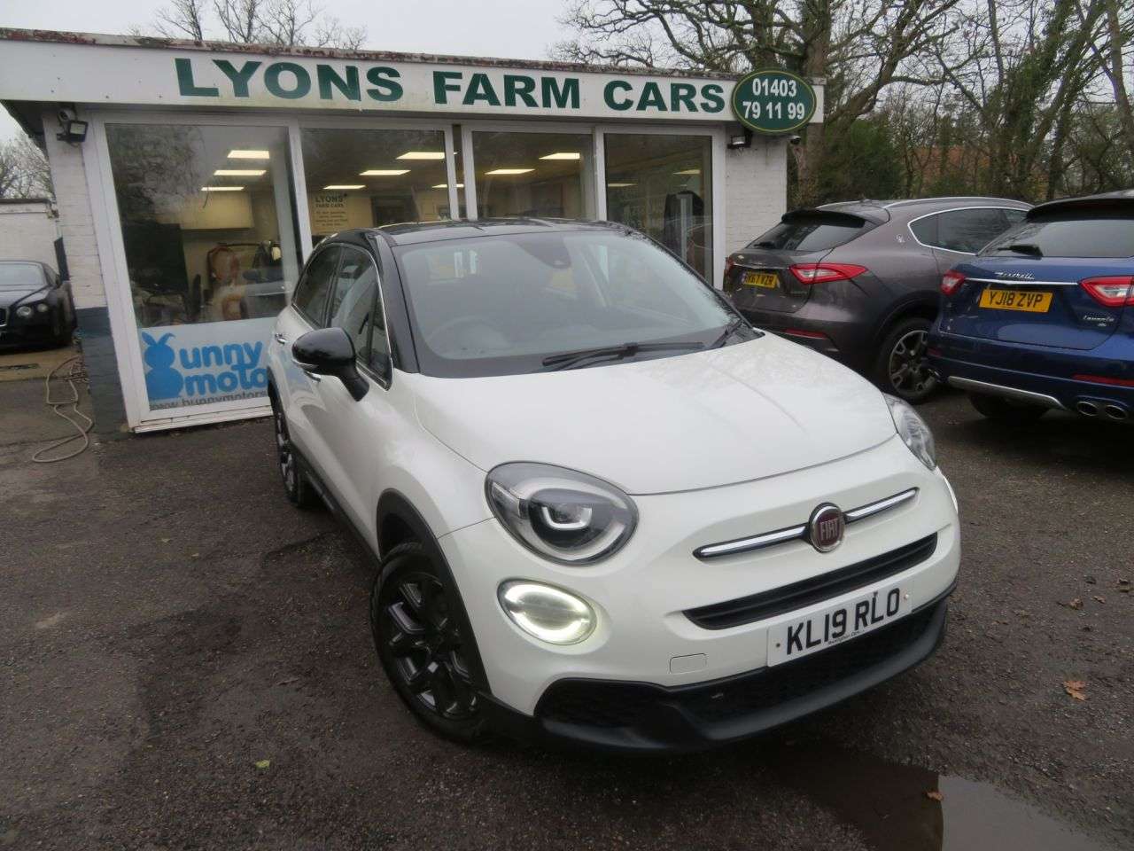A 2019 FIAT 500X 1.0 FireFly Turbo 120th SUV 5dr Petrol Manual Euro 6 (s/s) (120 bhp) ICE WH A 2019 FIAT 500X 1.0 FireFly Turbo 120th SUV 5dr Petrol Manual Euro 6 (s/s) (120 bhp) ICE WH