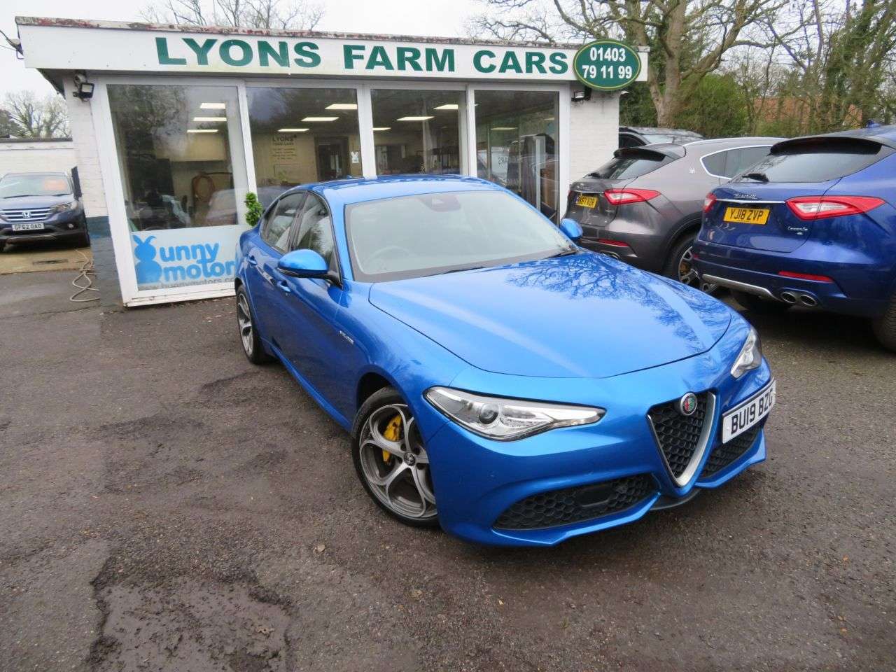 A 2019 ALFA ROMEO GIULIA 2.0T Veloce Saloon 4dr Petrol Automatic Euro 6 (s/s) (280 ps) YELLOE BRAKE A 2019 ALFA ROMEO GIULIA 2.0T Veloce Saloon 4dr Petrol Automatic Euro 6 (s/s) (280 ps) YELLOE BRAKE