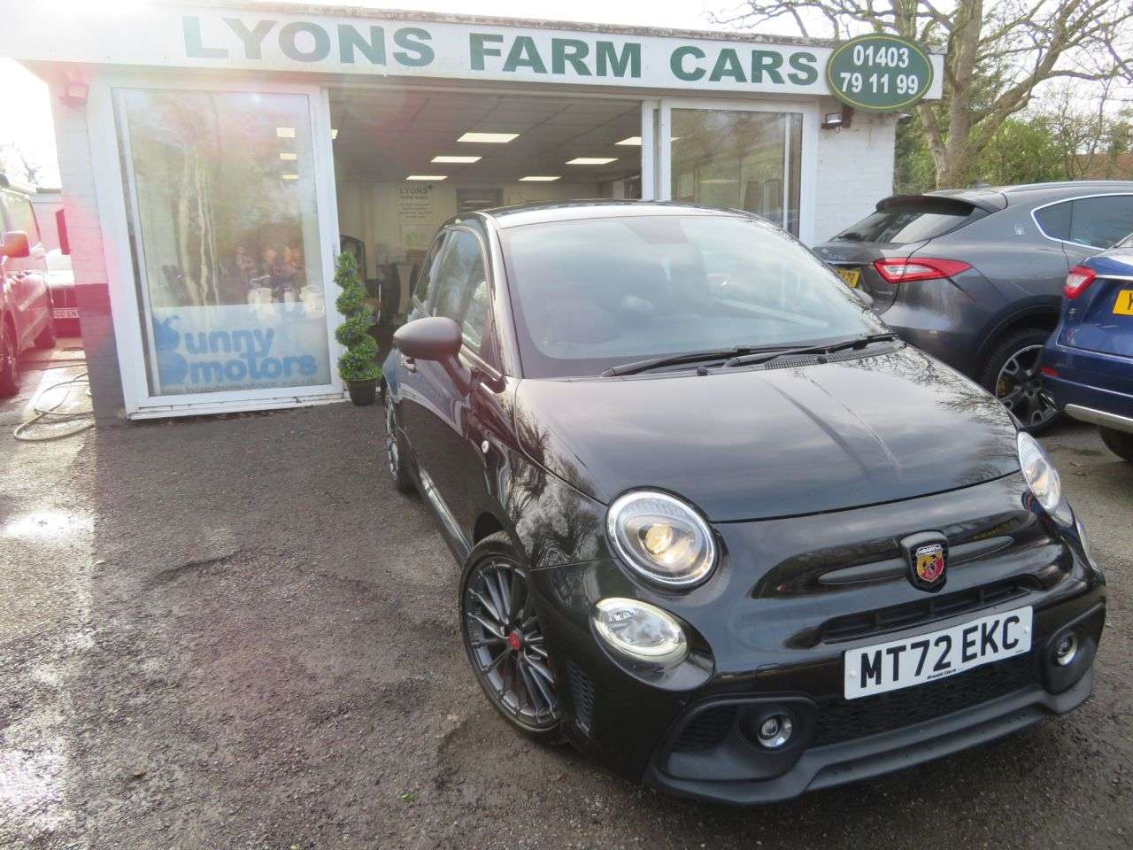 A 2022 ABARTH 695 1.4 T-Jet Competizione Hatchback 3dr Petrol Automatic Euro 6 (180 bhp) CARB A 2022 ABARTH 695 1.4 T-Jet Competizione Hatchback 3dr Petrol Automatic Euro 6 (180 bhp) CARB