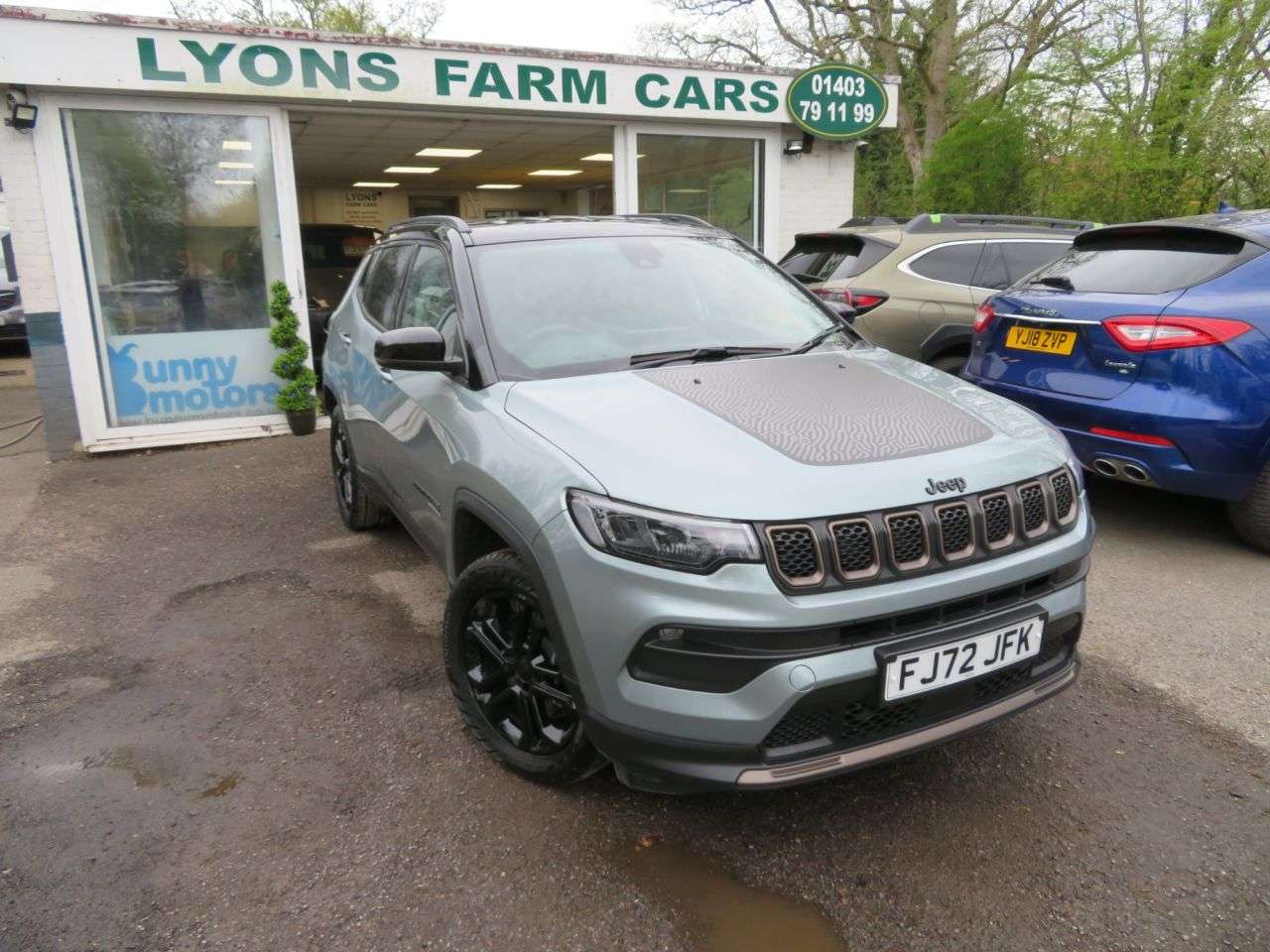 A 2022 JEEP COMPASS 1.3 GSE T4 11.4kWh Upland SUV 5dr Petrol Plug-in Hybrid Automatic 4xe Euro A 2022 JEEP COMPASS 1.3 GSE T4 11.4kWh Upland SUV 5dr Petrol Plug-in Hybrid Automatic 4xe Euro