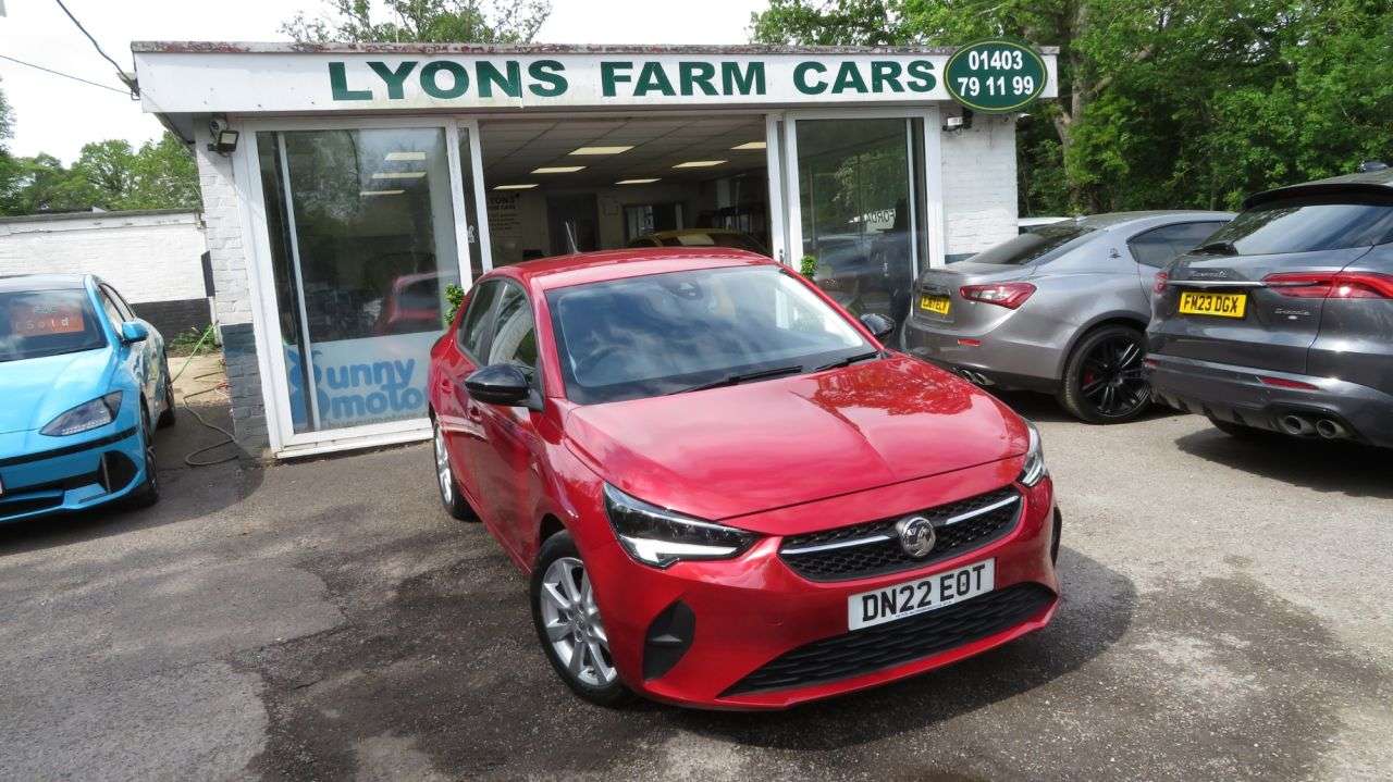 A 2022 VAUXHALL CORSA 1.2 SE Edition Hatchback 5dr Petrol Manual Euro 6 (75 ps) 16" ALLOYS + LED A 2022 VAUXHALL CORSA 1.2 SE Edition Hatchback 5dr Petrol Manual Euro 6 (75 ps) 16" ALLOYS + LED