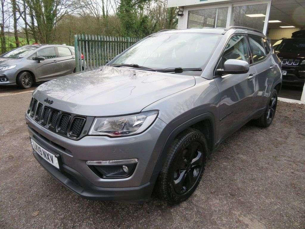 A 2019 JEEP COMPASS 1.6 MultiJet II Night Eagle SUV 5dr Petrol Manual Euro 6 (s/s) 118 BHP BLAC A 2019 JEEP COMPASS 1.6 MultiJet II Night Eagle SUV 5dr Petrol Manual Euro 6 (s/s) 118 BHP BLAC