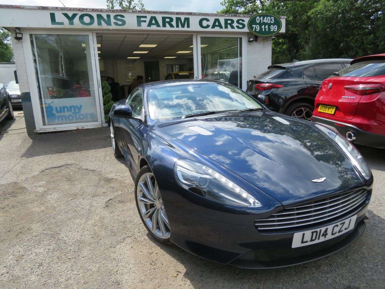 A 2014 ASTON MARTIN DB9 6.0 V12 Coupe 2dr Petrol T-TronicII Euro 5 (510 bhp) Automatic 20"10 SPOKE A 2014 ASTON MARTIN DB9 6.0 V12 Coupe 2dr Petrol T-TronicII Euro 5 (510 bhp) Automatic 20"10 SPOKE