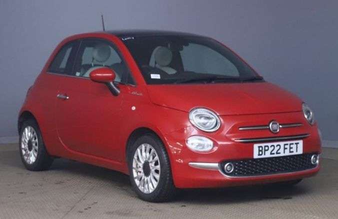 A 2022 FIAT 500 1.0 MHEV Dolcevita Hatchback 3dr Petrol Manual Euro 6 (s/s) (70 bhp) A 2022 FIAT 500 1.0 MHEV Dolcevita Hatchback 3dr Petrol Manual Euro 6 (s/s) (70 bhp)