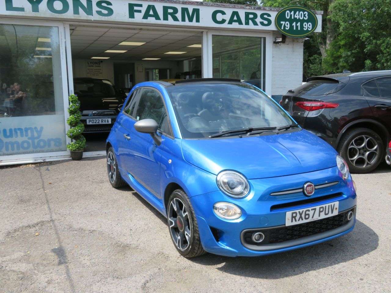 A 2017 FIAT 500C 1.2 S Convertible 2dr Petrol Manual Euro 6 (s/s) (69 bhp) SPORTS KIT + TINT A 2017 FIAT 500C 1.2 S Convertible 2dr Petrol Manual Euro 6 (s/s) (69 bhp) SPORTS KIT + TINT
