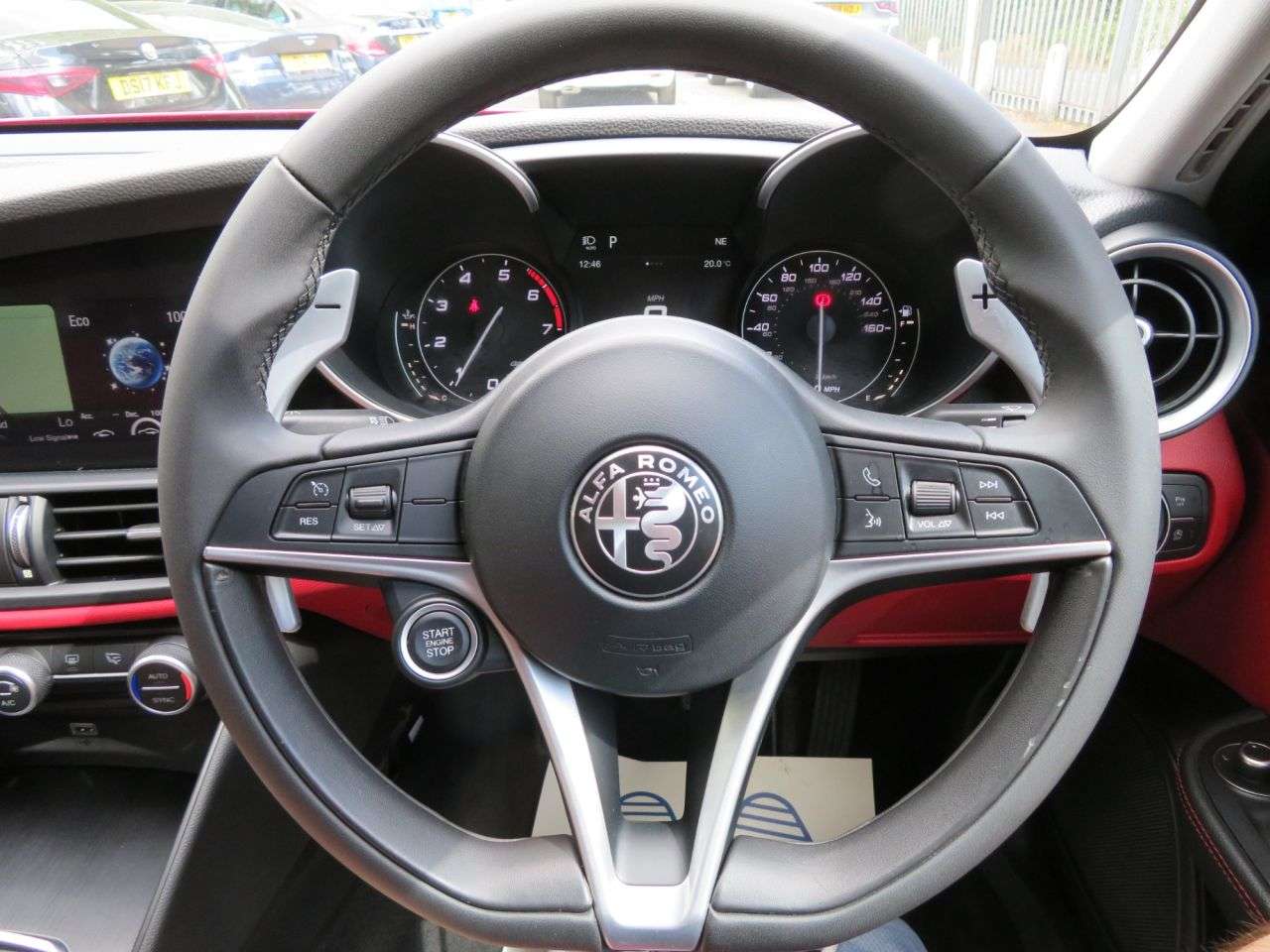 A 2018 ALFA ROMEO GIULIA 2.0T Super Saloon 4dr Petrol Automatic Euro 6 (s/s) (200 ps) 17" 7-HOLE ALL A 2018 ALFA ROMEO GIULIA 2.0T Super Saloon 4dr Petrol Automatic Euro 6 (s/s) (200 ps) 17" 7-HOLE ALL