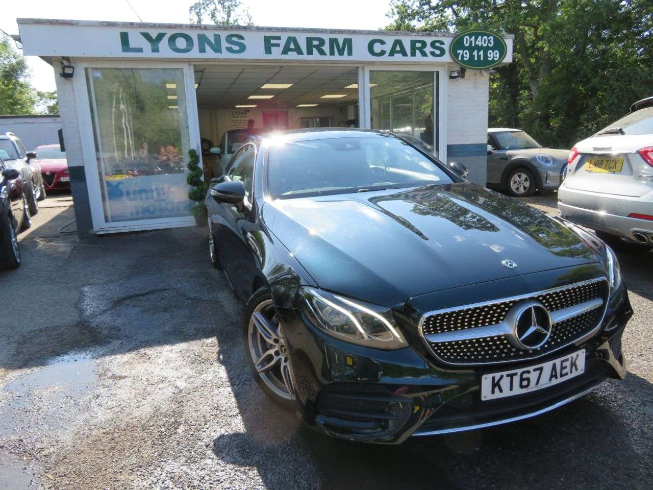 A 2018 MERCEDES-BENZ E CLASS 2.0 E220d AMG Line Coupe 2dr Diesel G-Tronic+ Euro 6 (s/s) (194 ps) Automat A 2018 MERCEDES-BENZ E CLASS 2.0 E220d AMG Line Coupe 2dr Diesel G-Tronic+ Euro 6 (s/s) (194 ps) Automat