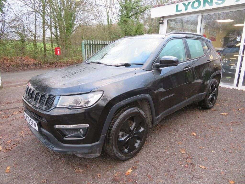 A 2020 JEEP COMPASS 1.4T MultiAirII GPF Night Eagle SUV 5dr Petrol Manual Euro 6 (s/s) (140 ps) A 2020 JEEP COMPASS 1.4T MultiAirII GPF Night Eagle SUV 5dr Petrol Manual Euro 6 (s/s) (140 ps)