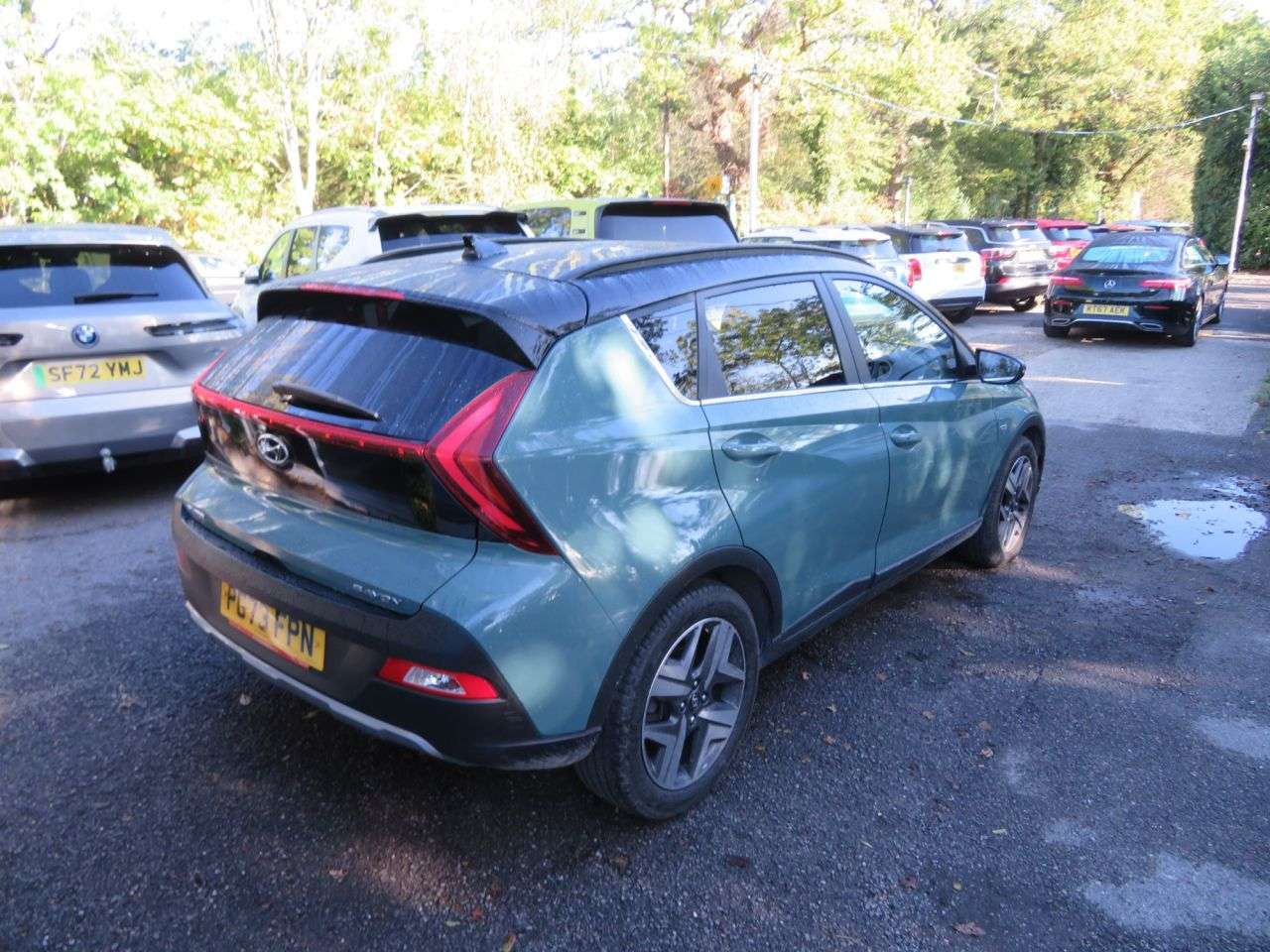 A 2024 HYUNDAI BAYON 1.0 T-GDi MHEV Ultimate SUV 5dr Petrol Hybrid DCT Euro 6 (s/s) (120 ps) A 2024 HYUNDAI BAYON 1.0 T-GDi MHEV Ultimate SUV 5dr Petrol Hybrid DCT Euro 6 (s/s) (120 ps)