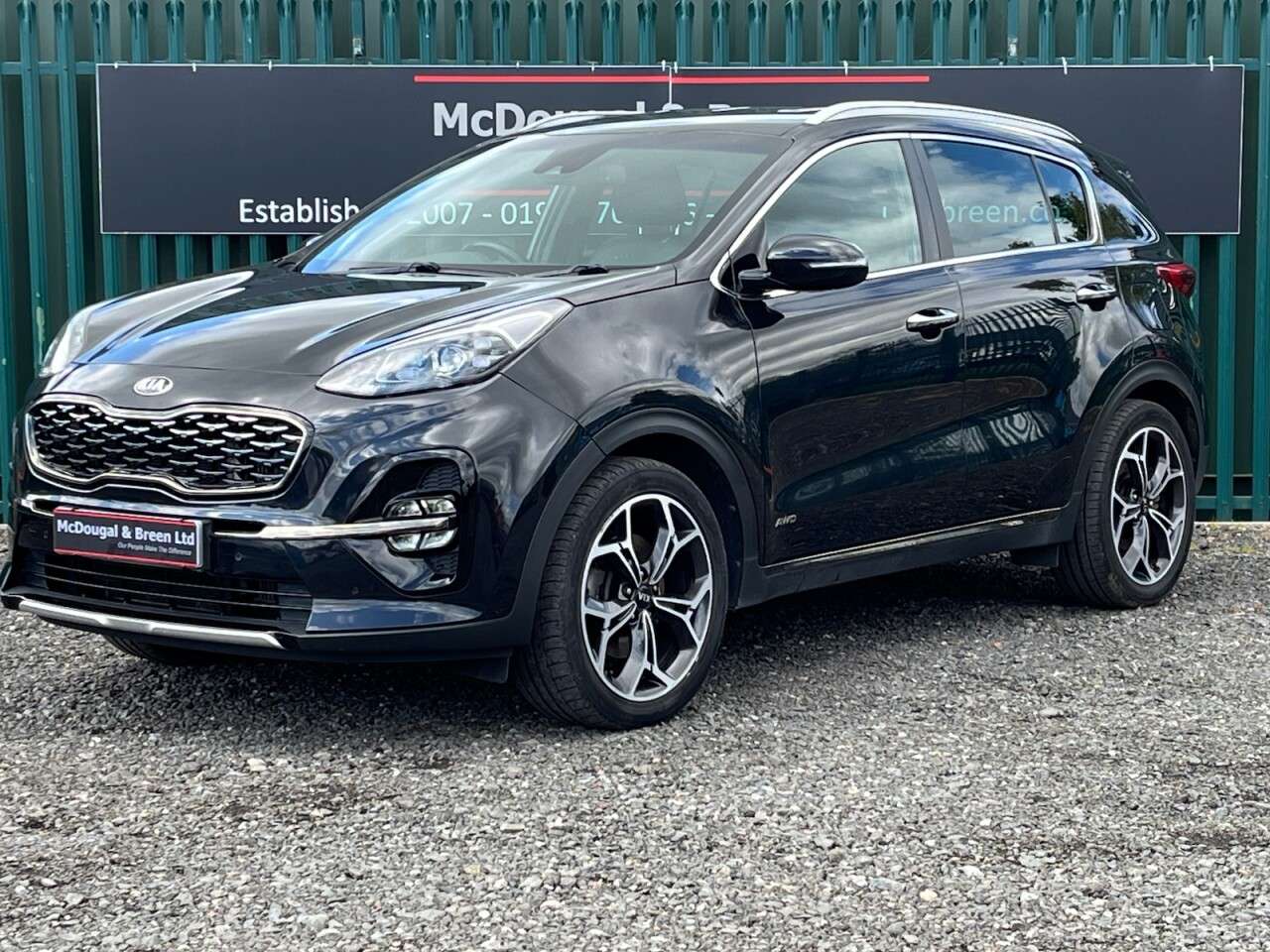 A 2019 KIA SPORTAGE 1.6 CRDi EcoDynamics+ GT-Line SUV 5dr Diesel Hybrid DCT AWD Euro 6 (s/s) (1 A 2019 KIA SPORTAGE 1.6 CRDi EcoDynamics+ GT-Line SUV 5dr Diesel Hybrid DCT AWD Euro 6 (s/s) (1