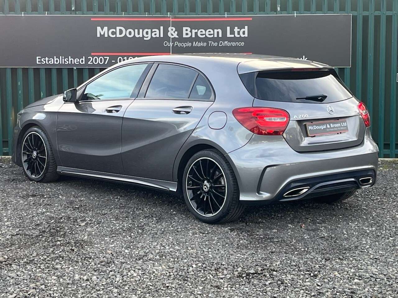 A 2018 MERCEDES-BENZ A CLASS 1.6 A200 AMG Line Hatchback 5dr Petrol 7G-DCT Euro 6 (s/s) (156 ps) GET A F A 2018 MERCEDES-BENZ A CLASS 1.6 A200 AMG Line Hatchback 5dr Petrol 7G-DCT Euro 6 (s/s) (156 ps) GET A F