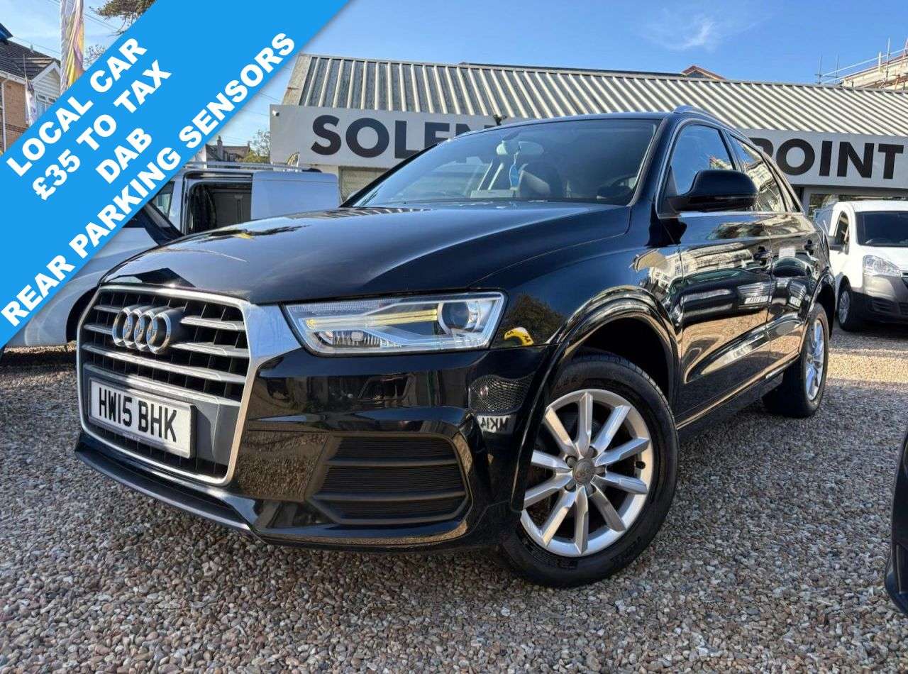 A 2015 AUDI Q3 2.0 TDI SE SUV 5dr Diesel Manual Euro 6 (s/s) (150 ps) A 2015 AUDI Q3 2.0 TDI SE SUV 5dr Diesel Manual Euro 6 (s/s) (150 ps)