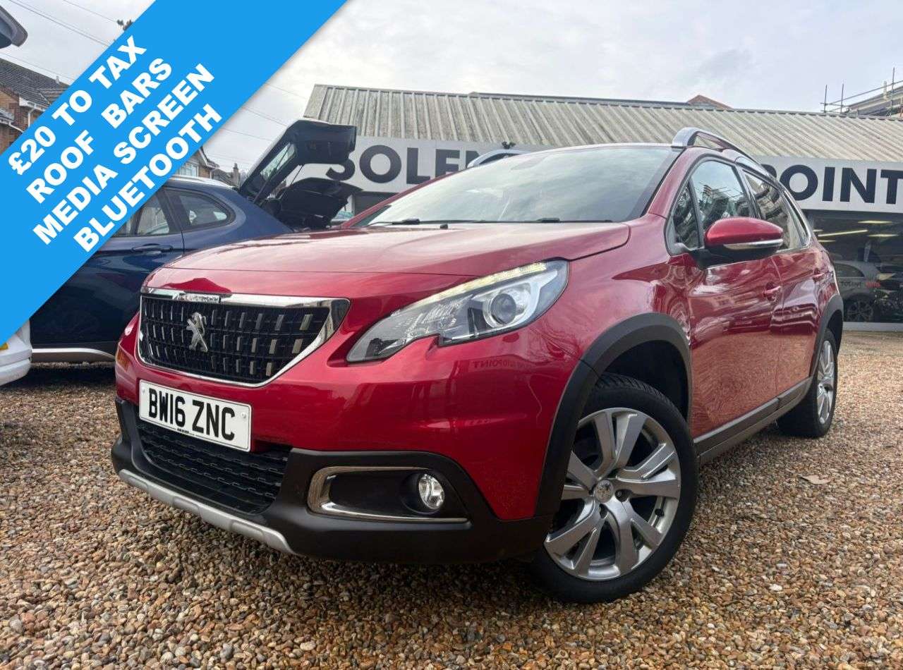 A 2016 PEUGEOT 2008 1.2 PureTech Allure SUV 5dr Petrol Manual Euro 6 (s/s) (110 ps) A 2016 PEUGEOT 2008 1.2 PureTech Allure SUV 5dr Petrol Manual Euro 6 (s/s) (110 ps)