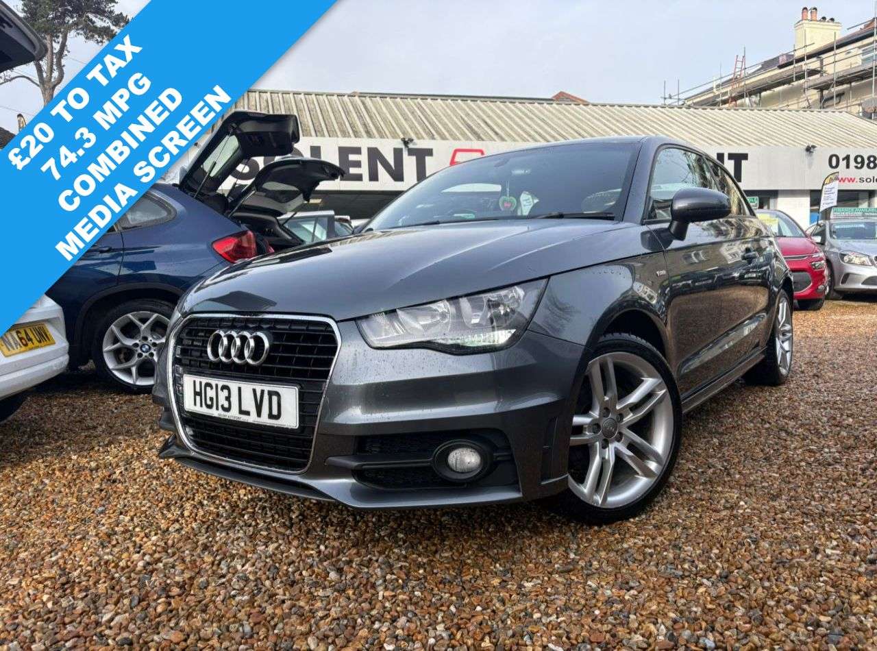 A 2013 AUDI A1 1.6 TDI S line Hatchback 3dr Diesel Manual Euro 5 (s/s) (105 ps) A 2013 AUDI A1 1.6 TDI S line Hatchback 3dr Diesel Manual Euro 5 (s/s) (105 ps)