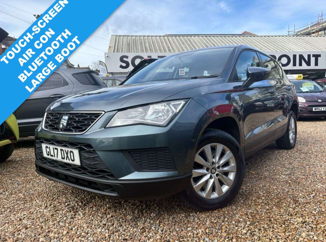 A 2017 SEAT ATECA 1.0 TSI Ecomotive S SUV 5dr Petrol Manual Euro 6 (s/s) (115 ps) A 2017 SEAT ATECA 1.0 TSI Ecomotive S SUV 5dr Petrol Manual Euro 6 (s/s) (115 ps)