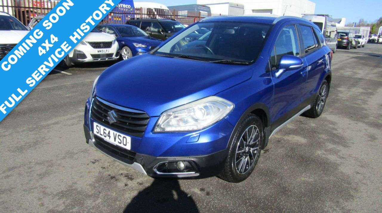 A 2014 SUZUKI SX4 S-CROSS 1.6 DDiS SZ5 SUV 5dr Diesel Manual ALLGRIP Euro 5 (s/s) (120 ps) A 2014 SUZUKI SX4 S-CROSS 1.6 DDiS SZ5 SUV 5dr Diesel Manual ALLGRIP Euro 5 (s/s) (120 ps)