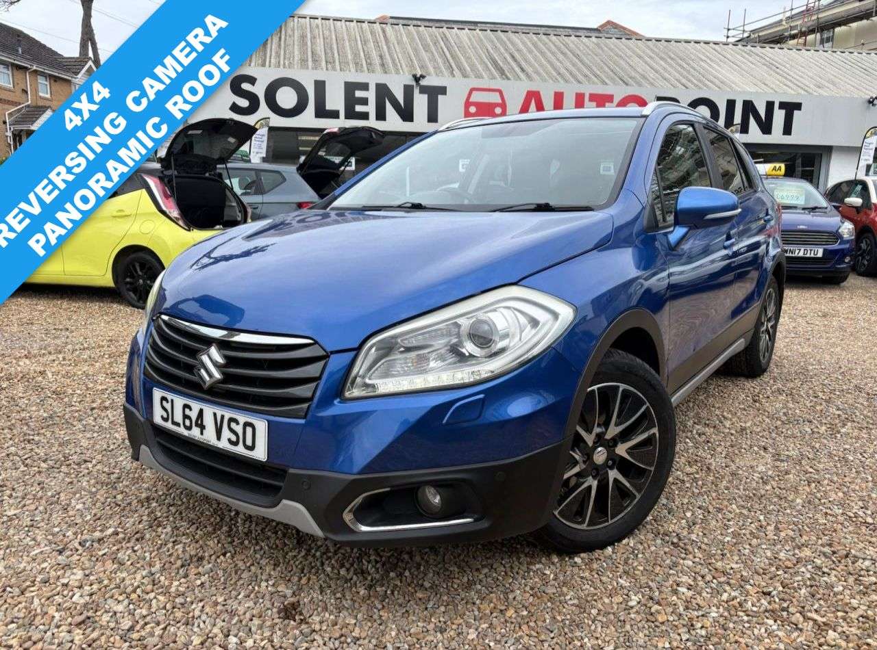 A 2014 SUZUKI SX4 S-CROSS 1.6 DDiS SZ5 SUV 5dr Diesel Manual ALLGRIP Euro 5 (s/s) (120 ps) A 2014 SUZUKI SX4 S-CROSS 1.6 DDiS SZ5 SUV 5dr Diesel Manual ALLGRIP Euro 5 (s/s) (120 ps)