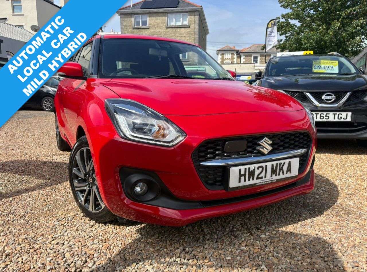 A 2021 SUZUKI SWIFT 1.2 Dualjet MHEV SZ5 Hatchback 5dr Petrol Hybrid CVT Euro 6 (s/s) (83 ps) A 2021 SUZUKI SWIFT 1.2 Dualjet MHEV SZ5 Hatchback 5dr Petrol Hybrid CVT Euro 6 (s/s) (83 ps)
