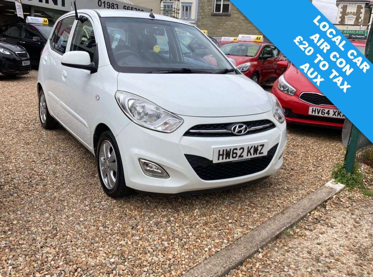 A 2012 HYUNDAI I10 1.2 Active Hatchback 5dr Petrol Manual Euro 5 (85 bhp) A 2012 HYUNDAI I10 1.2 Active Hatchback 5dr Petrol Manual Euro 5 (85 bhp)