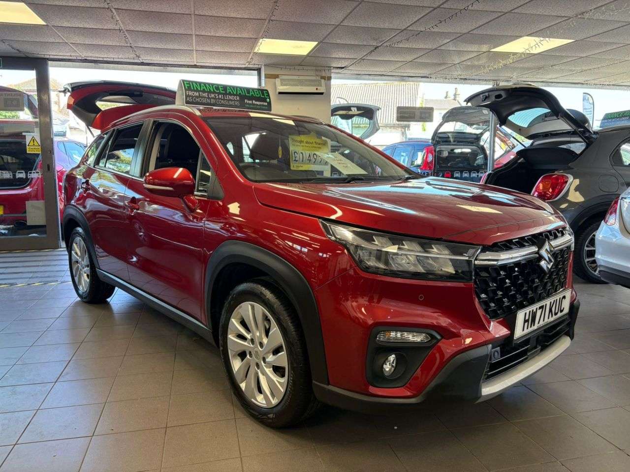 A 2021 SUZUKI S-CROSS 1.4 Boosterjet MHEV Motion SUV 5dr Petrol Hybrid Manual Euro 6 (s/s) (129 p A 2021 SUZUKI S-CROSS 1.4 Boosterjet MHEV Motion SUV 5dr Petrol Hybrid Manual Euro 6 (s/s) (129 p