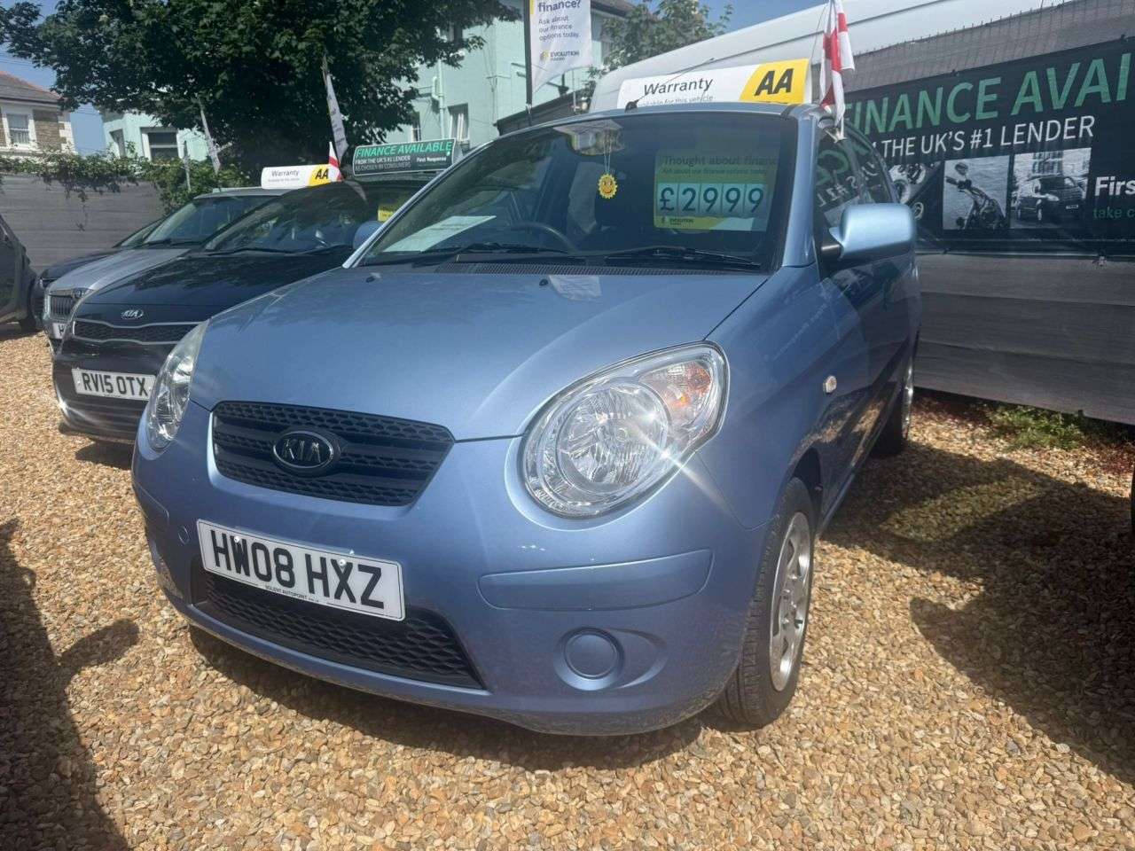 A 2008 KIA PICANTO 1.1 2 Hatchback 5dr Petrol Manual (126 g/km, 64 bhp) A 2008 KIA PICANTO 1.1 2 Hatchback 5dr Petrol Manual (126 g/km, 64 bhp)