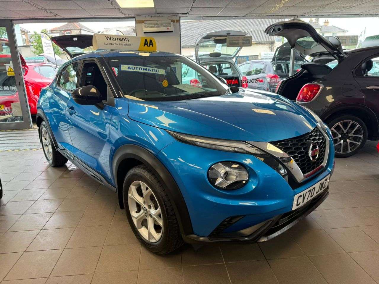 A 2020 NISSAN JUKE 1.0 DIG-T N-Connecta SUV 5dr Petrol DCT Auto Euro 6 (s/s) (114 ps) A 2020 NISSAN JUKE 1.0 DIG-T N-Connecta SUV 5dr Petrol DCT Auto Euro 6 (s/s) (114 ps)