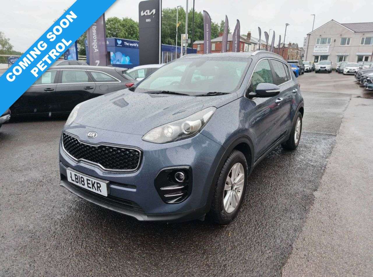 A 2018 KIA SPORTAGE 1.6 GDi 2 SUV 5dr Petrol Manual Euro 6 (s/s) (130 bhp) A 2018 KIA SPORTAGE 1.6 GDi 2 SUV 5dr Petrol Manual Euro 6 (s/s) (130 bhp)
