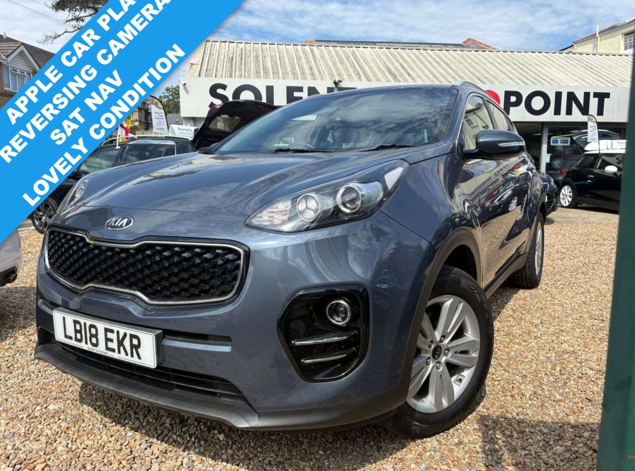 A 2018 KIA SPORTAGE 1.6 GDi 2 SUV 5dr Petrol Manual Euro 6 (s/s) (130 bhp) A 2018 KIA SPORTAGE 1.6 GDi 2 SUV 5dr Petrol Manual Euro 6 (s/s) (130 bhp)
