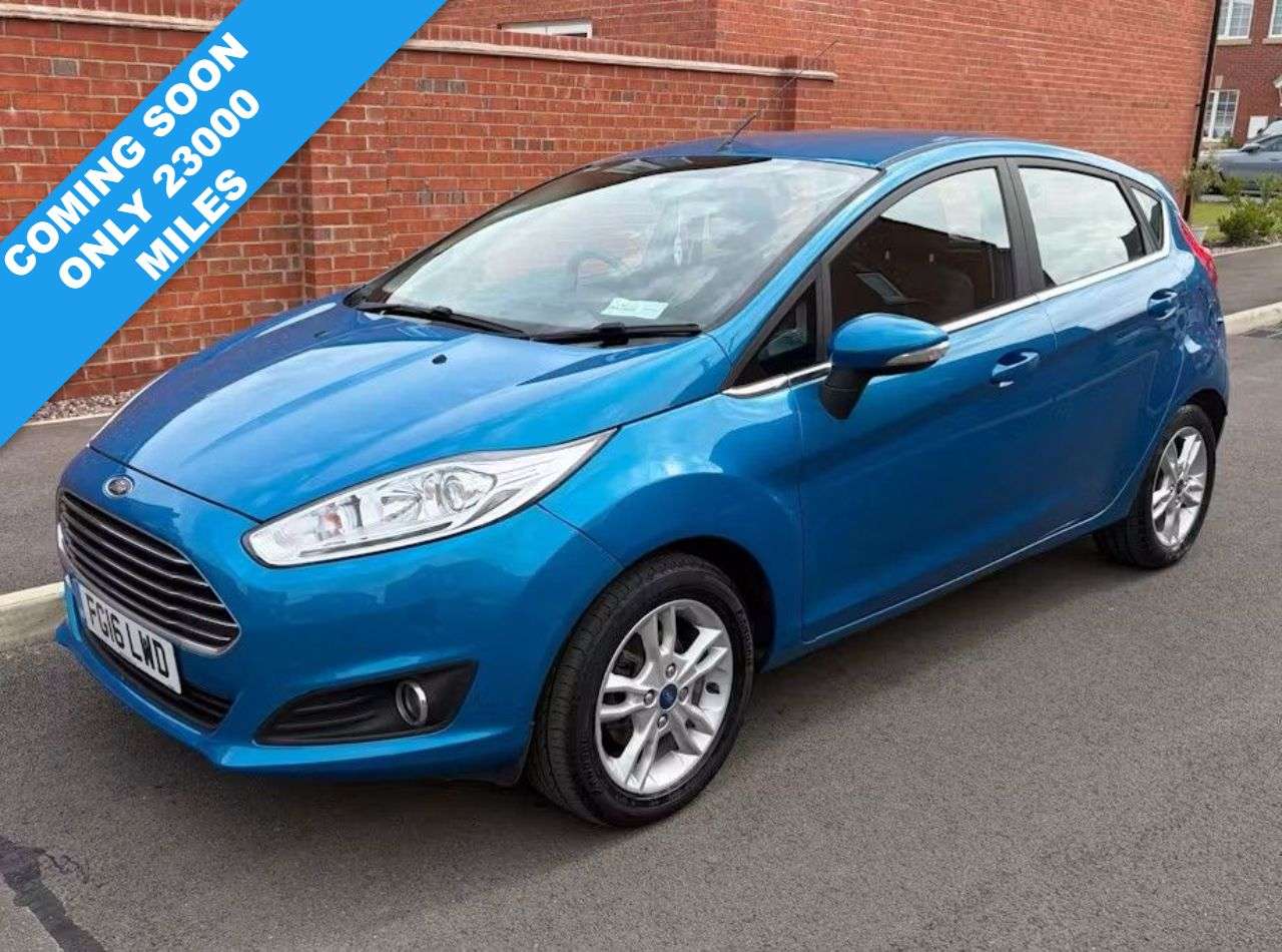 A 2016 FORD FIESTA 1.0T EcoBoost Zetec Hatchback 5dr Petrol Manual Euro 6 (s/s) (100 ps) A 2016 FORD FIESTA 1.0T EcoBoost Zetec Hatchback 5dr Petrol Manual Euro 6 (s/s) (100 ps)