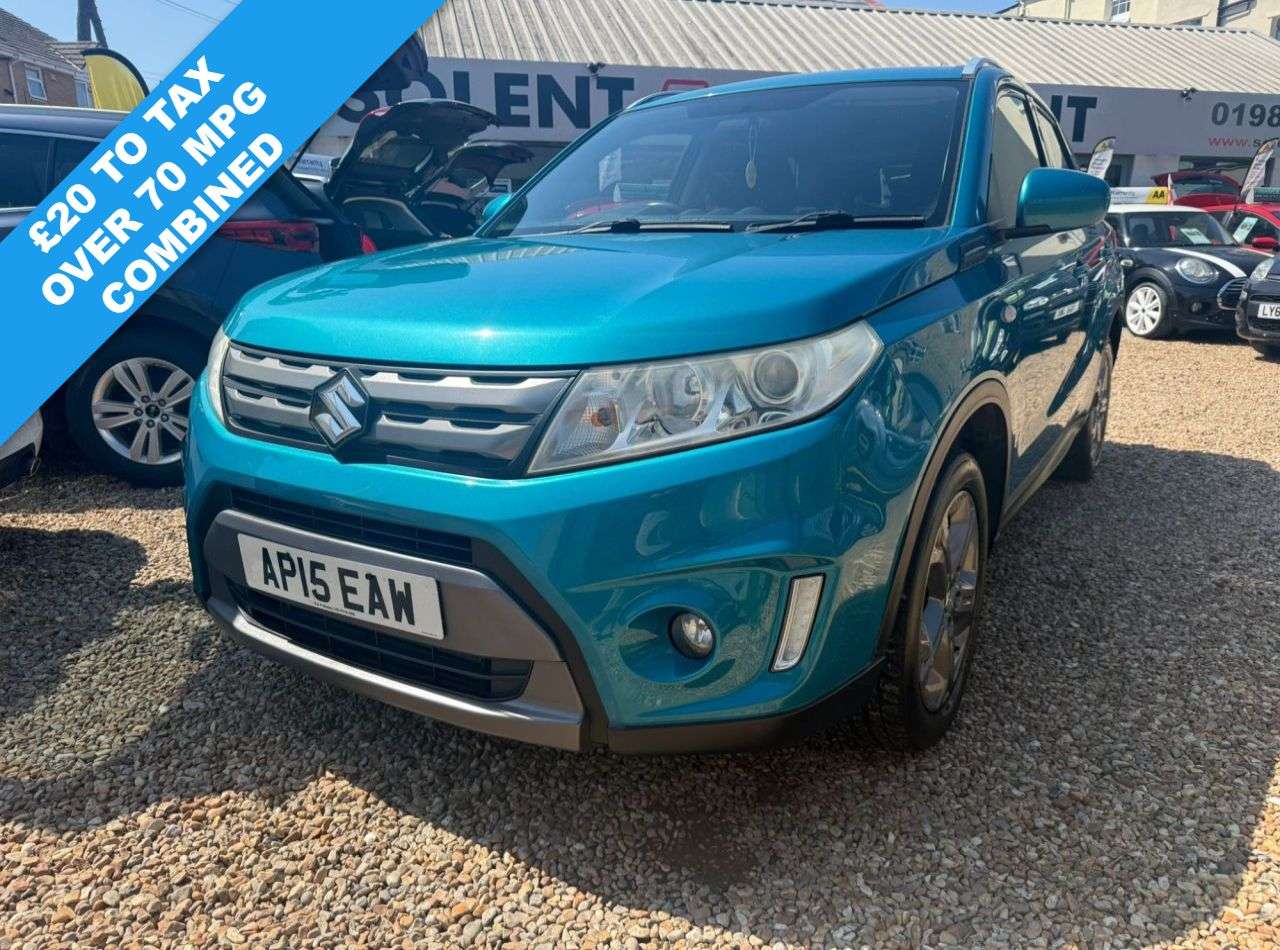 A 2015 SUZUKI VITARA 1.6 DDiS SZ-T SUV 5dr Diesel Manual Euro 6 (s/s) (120 ps) A 2015 SUZUKI VITARA 1.6 DDiS SZ-T SUV 5dr Diesel Manual Euro 6 (s/s) (120 ps)
