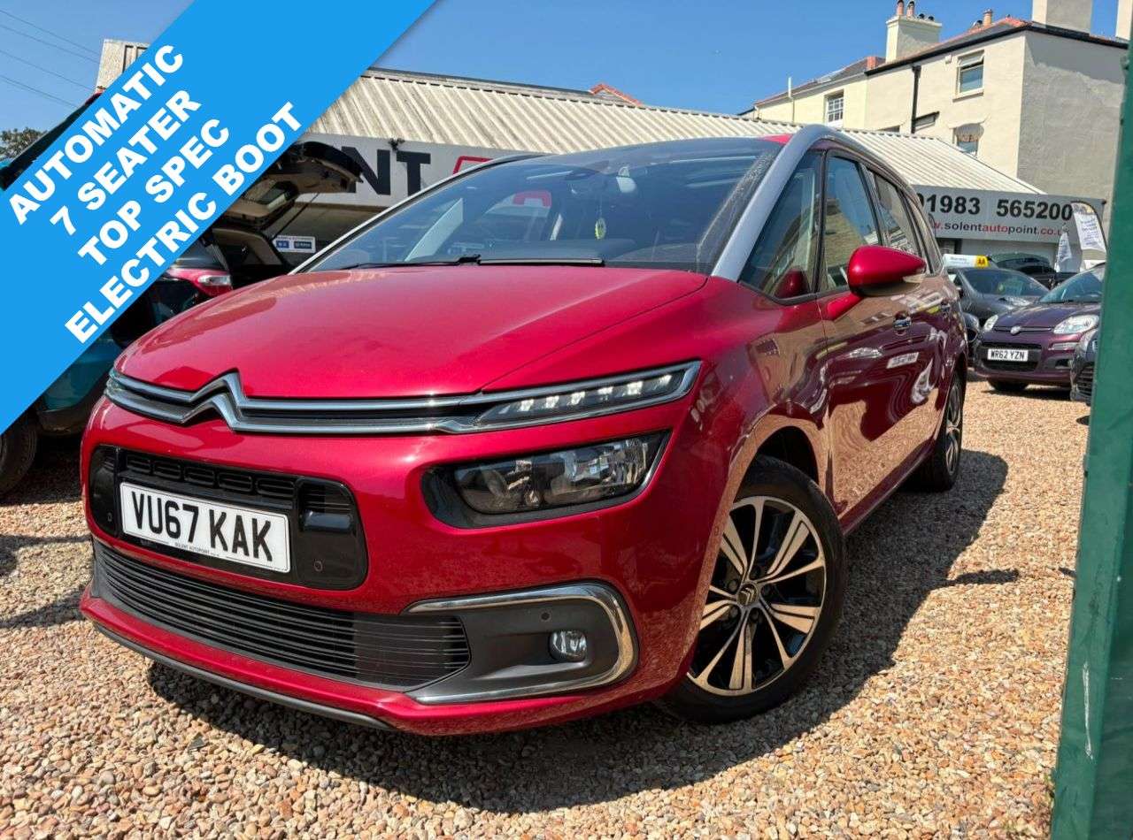 A 2017 CITROEN GRAND C4 PICASSO 1.6 BlueHDi Flair MPV 5dr Diesel EAT6 Euro 6 (s/s) (120 ps) A 2017 CITROEN GRAND C4 PICASSO 1.6 BlueHDi Flair MPV 5dr Diesel EAT6 Euro 6 (s/s) (120 ps)