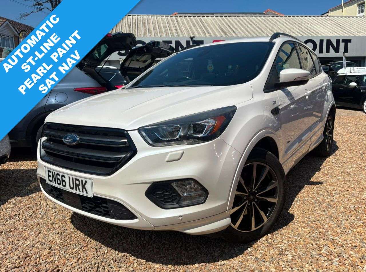 A 2016 FORD KUGA 1.5T EcoBoost ST-Line SUV 5dr Petrol Auto AWD Euro 6 (s/s) (182 ps) A 2016 FORD KUGA 1.5T EcoBoost ST-Line SUV 5dr Petrol Auto AWD Euro 6 (s/s) (182 ps)