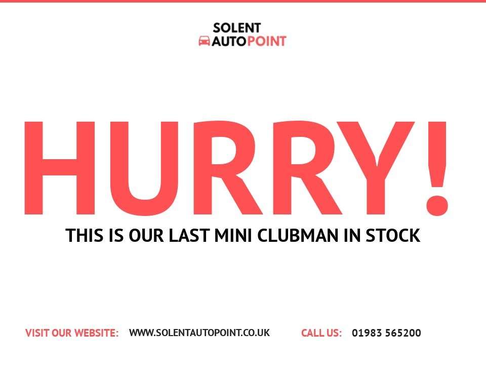 2015 MINI CLUBMAN 2015 MINI CLUBMAN
