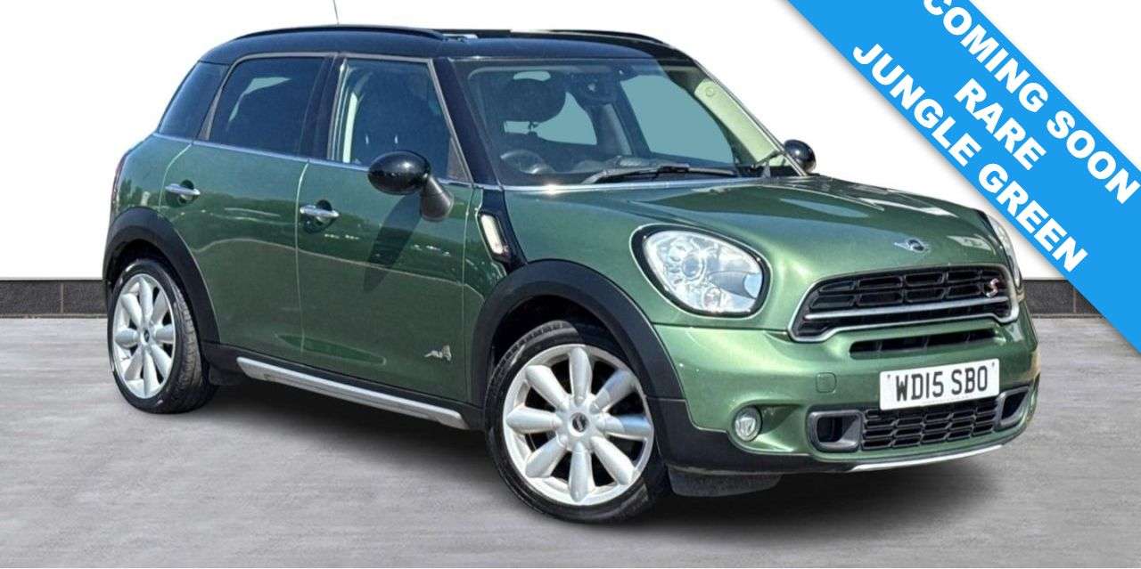 A 2015 MINI COUNTRYMAN 2.0 Cooper SD SUV 5dr Diesel Manual ALL4 Euro 5 (s/s) (143 ps) A 2015 MINI COUNTRYMAN 2.0 Cooper SD SUV 5dr Diesel Manual ALL4 Euro 5 (s/s) (143 ps)