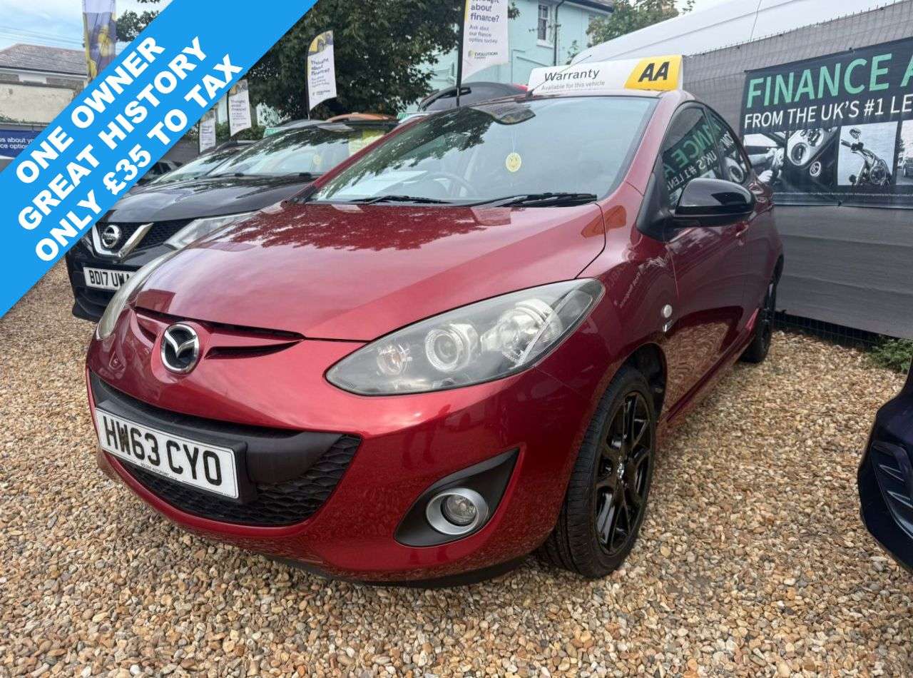 A 2013 MAZDA MAZDA2 1.3 Venture Hatchback 5dr Petrol Manual Euro 5 (84 ps) A 2013 MAZDA MAZDA2 1.3 Venture Hatchback 5dr Petrol Manual Euro 5 (84 ps)