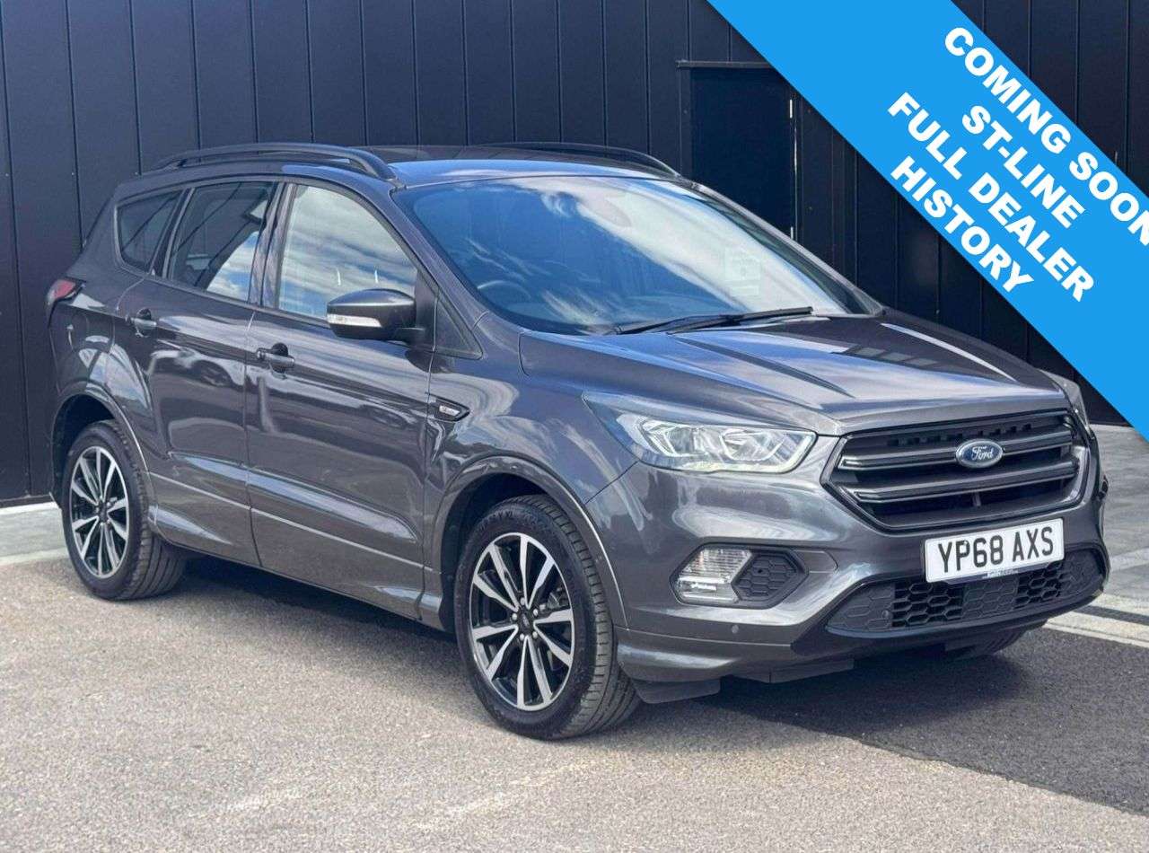 A 2018 FORD KUGA 1.5T EcoBoost GPF ST-Line SUV 5dr Petrol Manual Euro 6 (s/s) (150 ps) A 2018 FORD KUGA 1.5T EcoBoost GPF ST-Line SUV 5dr Petrol Manual Euro 6 (s/s) (150 ps)