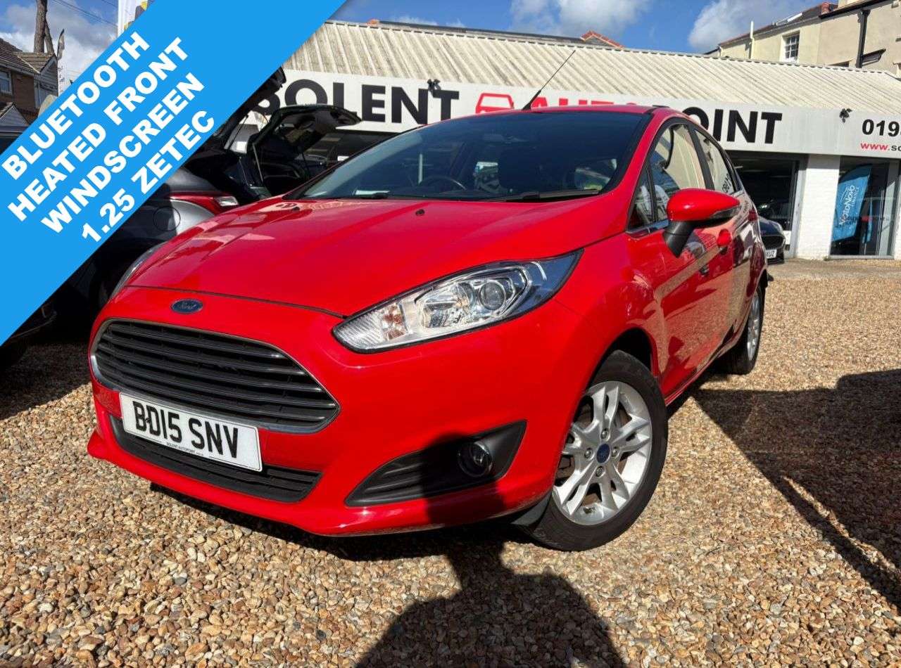 A 2015 FORD FIESTA 1.25 Zetec Hatchback 5dr Petrol Manual Euro 6 (82 ps) A 2015 FORD FIESTA 1.25 Zetec Hatchback 5dr Petrol Manual Euro 6 (82 ps)