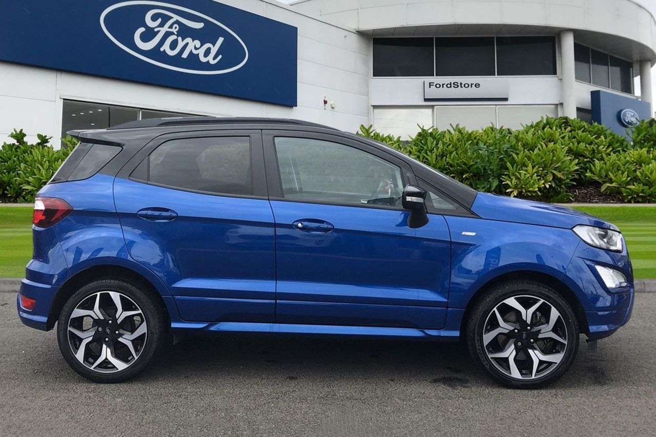 A 2018 FORD ECOSPORT 1.0T EcoBoost ST-Line SUV 5dr Petrol Manual Euro 6 (s/s) (125 ps) A 2018 FORD ECOSPORT 1.0T EcoBoost ST-Line SUV 5dr Petrol Manual Euro 6 (s/s) (125 ps)