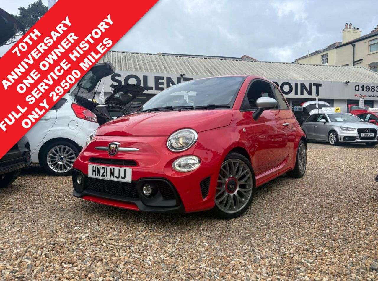 A 2021 ABARTH 595 1.4 T-Jet Turismo 70th Hatchback 3dr Petrol Manual Euro 6 (165 bhp) A 2021 ABARTH 595 1.4 T-Jet Turismo 70th Hatchback 3dr Petrol Manual Euro 6 (165 bhp)