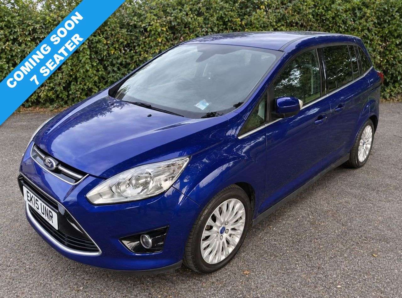 A 2015 FORD GRAND C-MAX 1.6 TDCi Titanium MPV 5dr Diesel Manual Euro 5 7 Seater (115 ps) A 2015 FORD GRAND C-MAX 1.6 TDCi Titanium MPV 5dr Diesel Manual Euro 5 7 Seater (115 ps)