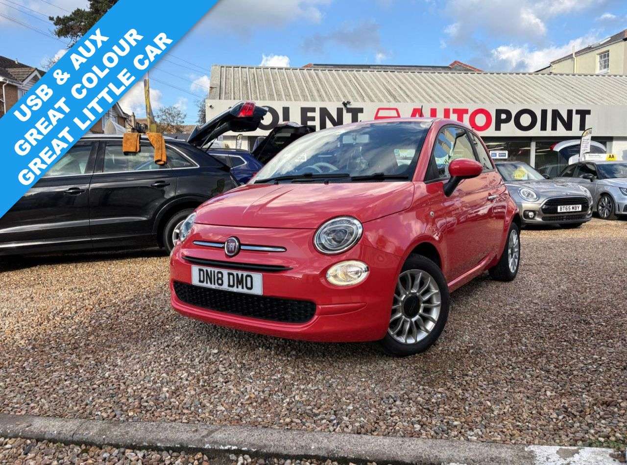 A 2018 FIAT 500 1.2 ECO Pop Star Hatchback 3dr Petrol Manual Euro 6 (s/s) (69 bhp) A 2018 FIAT 500 1.2 ECO Pop Star Hatchback 3dr Petrol Manual Euro 6 (s/s) (69 bhp)