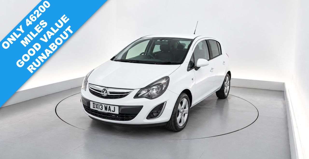 A 2013 VAUXHALL CORSA 1.4 16V SXi Hatchback 5dr Petrol Manual Wide Ratio Euro 5 (A/C) (100 ps) A 2013 VAUXHALL CORSA 1.4 16V SXi Hatchback 5dr Petrol Manual Wide Ratio Euro 5 (A/C) (100 ps)