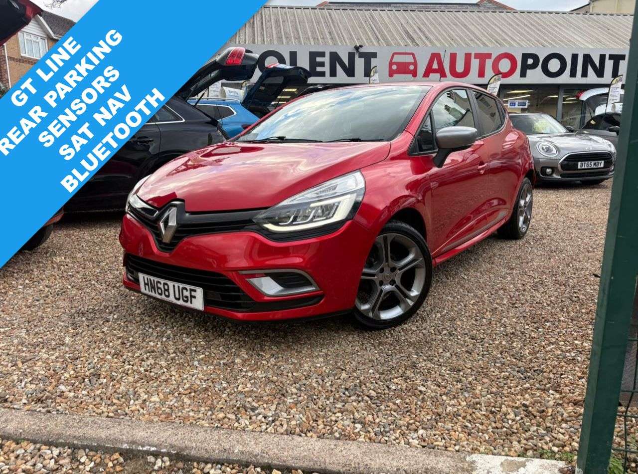 A 2018 RENAULT CLIO 1.5 dCi GT Line Hatchback 5dr Diesel Manual Euro 6 (s/s) (90 ps) A 2018 RENAULT CLIO 1.5 dCi GT Line Hatchback 5dr Diesel Manual Euro 6 (s/s) (90 ps)