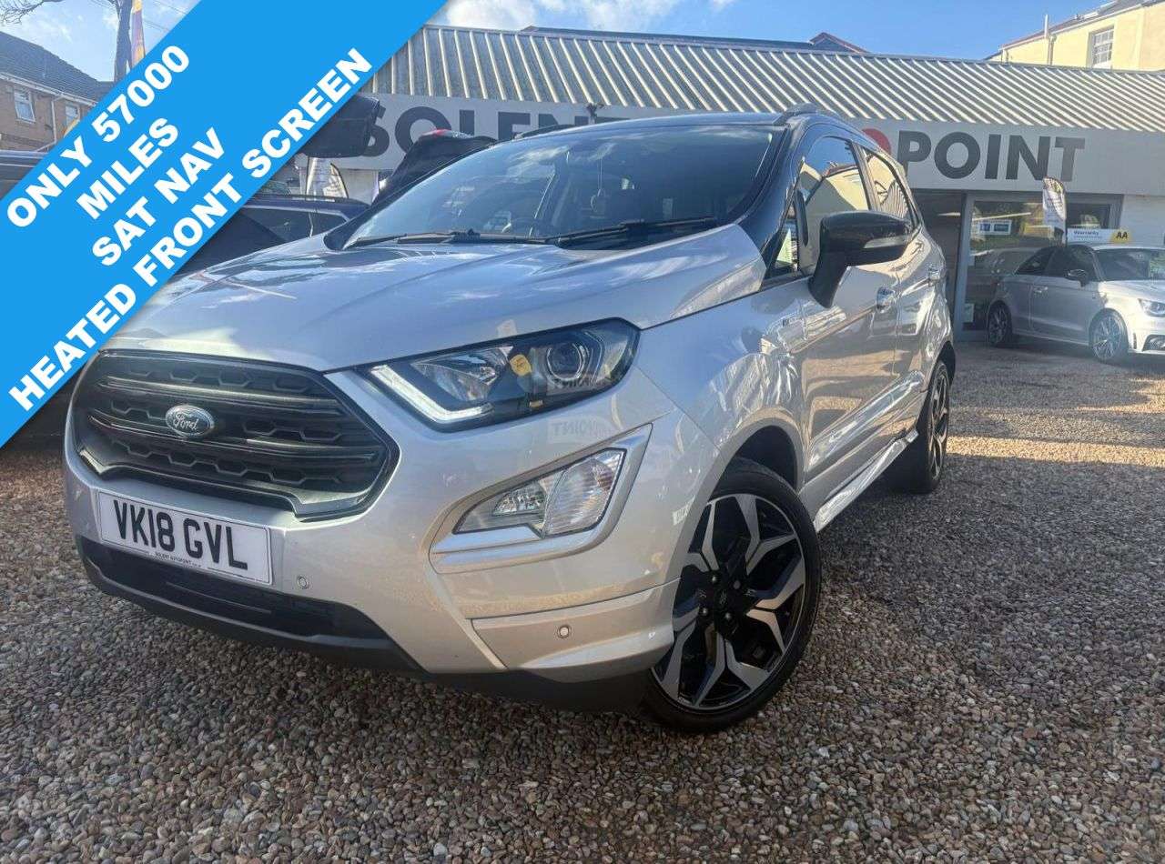 A 2018 FORD ECOSPORT 1.0T EcoBoost ST-Line SUV 5dr Petrol Manual Euro 6 (s/s) (125 ps) A 2018 FORD ECOSPORT 1.0T EcoBoost ST-Line SUV 5dr Petrol Manual Euro 6 (s/s) (125 ps)