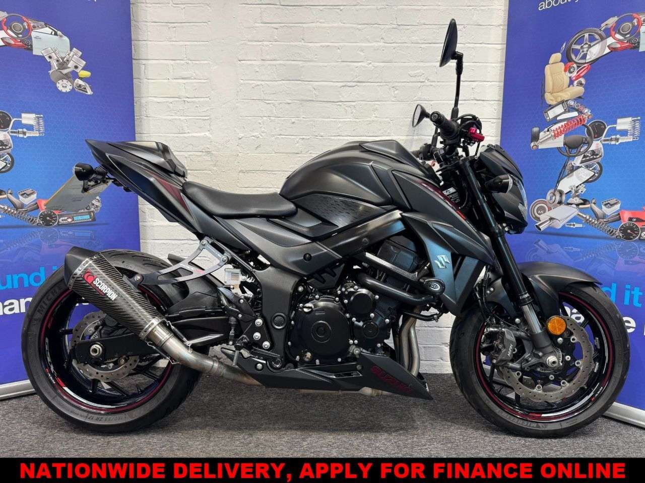 A 2018 SUZUKI GSX-S750 GSXS750 AL8 FINANCE WARRANTY DELIVERY A 2018 SUZUKI GSX-S750 GSXS750 AL8 FINANCE WARRANTY DELIVERY